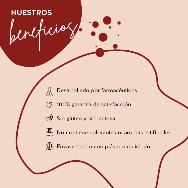 Los productos Bears with Benefits se han desarrollado con farmacéuticos, tienen una alta biodisponibilidad y no contienen gluten ni lactosa. El envase está hecho de PET reciclado y hay una garantía de satisfacción del 100%.