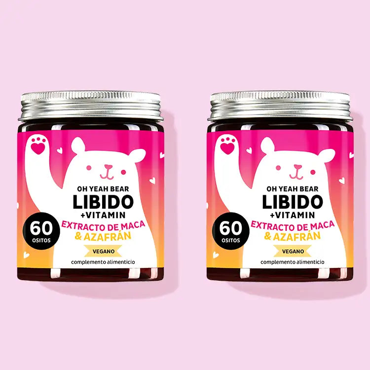 Las Vitaminas Oh Yeah Libido con Maca de Bears with Benefits como cura de 40 días.