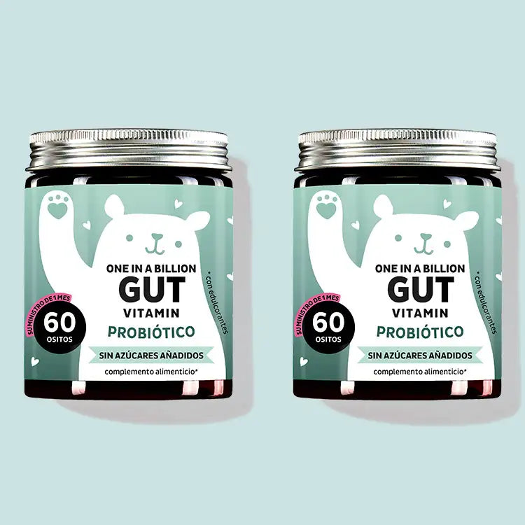 El One In A Billion Vitamins with Biotic Complex de Bears with Benefits como curso de 2 meses.