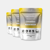 Bears with Benefits Daily Essentials Creatina – Gominolas veganas con 3 g de creatina monohidrato para fuerza, resistencia y recuperación muscular, 180 piezas sin azúcar con sabor natural a limón y lima.