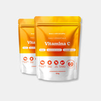 Bears with Benefits Daily Essentials Vitamina C – Gominolas veganas con vitamina C para sistema inmunitario, energía y reducción del cansancio, 120 piezas sin azúcar con sabor natural a naranja.