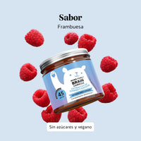 Bears with Benefits Mind Fuel* Brain Complex – Gominolas veganas con sabor natural a frambuesa, ginseng, ginkgo biloba y vitaminas B para apoyar enfoque y claridad mental, 45 ositos sin azúcar.