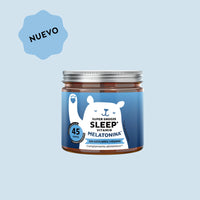 Bears with Benefits Super Snooze Sleep* – Gominolas veganas con 1 mg de melatonina y vitamina B6 para apoyar el sueño y reducir el tiempo necesario para conciliar el sueño, 45 ositos sin azúcar con sabor natural a maracuyá.