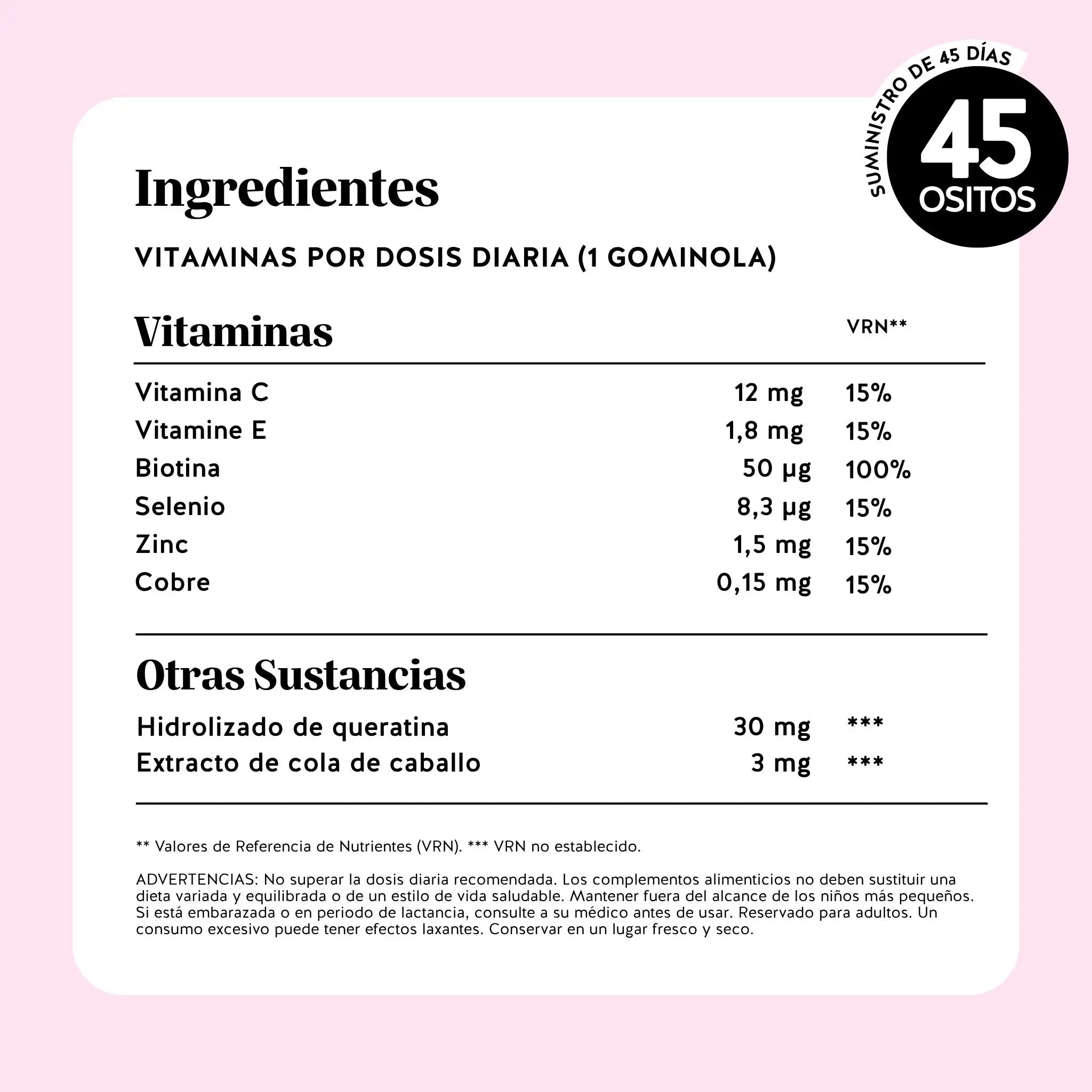 You Nailed It Vitaminas