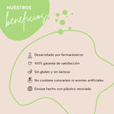 Los productos Bears with Benefits se han desarrollado con farmacéuticos, tienen una alta biodisponibilidad y no contienen gluten ni lactosa. El envase está hecho de PET reciclado y hay una garantía de satisfacción del 100%.