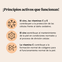 Bears with Benefits Skin* in the Game! Barrier Protect** Complex – Gominolas con vitamina C que contribuye a la formación normal de colágeno para el funcionamiento normal de la piel y zinc, vitaminas C y E que ayudan a proteger las células frente al estrés oxidativo.