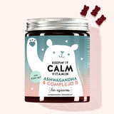 Esta foto muestra una lata del producto Keepin It Calm with Ashwaganda de Bears with Benefits.