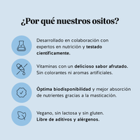 Razones para elegir las gominolas Keepin’ it Calm de Bears with Benefits como complemento vegano, sin azúcar y práctico para la salud mental y el equilibrio diario.