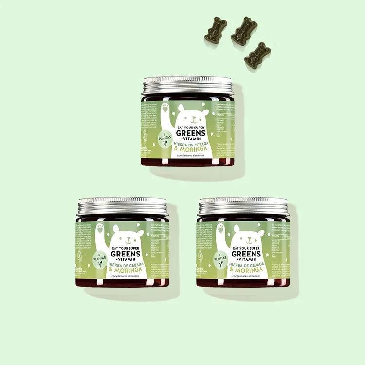 Eat Your Super Greens + vitaminas (45 ositos)