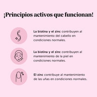 Bears with Benefits Ah-Mazing Hair – Gominolas formuladas para contribuir al mantenimiento normal del cabello, favorecer la salud de la piel y apoyar uñas más fuertes y resistentes.