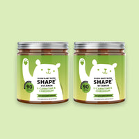 Bears with Benefits Burn Baby Burn Vitamin – Pack ahorro de gominolas veganas para el metabolismo con cromo, biotina y L-carnitina, 180 ositos sabor limón.