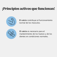 Bears with Benefits Daily Essentials Calcio – Gominolas con calcio que contribuye al funcionamiento normal de los músculos y es necesario para el mantenimiento de huesos y dientes en condiciones normales.