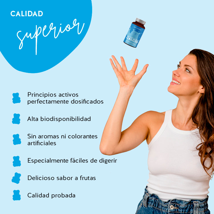 Esta foto muestra como los productos de Bears with Benefits cumplen los requisitos de alta calidad.