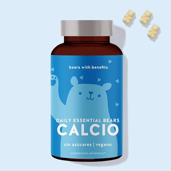 Esta foto muestra un envase del producto Daily Essential Bears Calcio de Bears with Benefits.