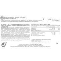 Lista de ingredientes del producto vitaminas Bootylicious Shape de Bears with Benefits.  