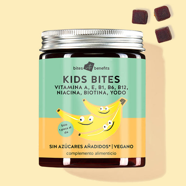 Imagen del producto Kids Bites. Un complemento alimenticio para el sistema inmunitario y salud general de los niños.
