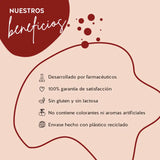 Los productos Bears with Benefits se han desarrollado con farmacéuticos, tienen una alta biodisponibilidad y no contienen gluten ni lactosa. El envase está hecho de PET reciclado y hay una garantía de satisfacción del 100%.