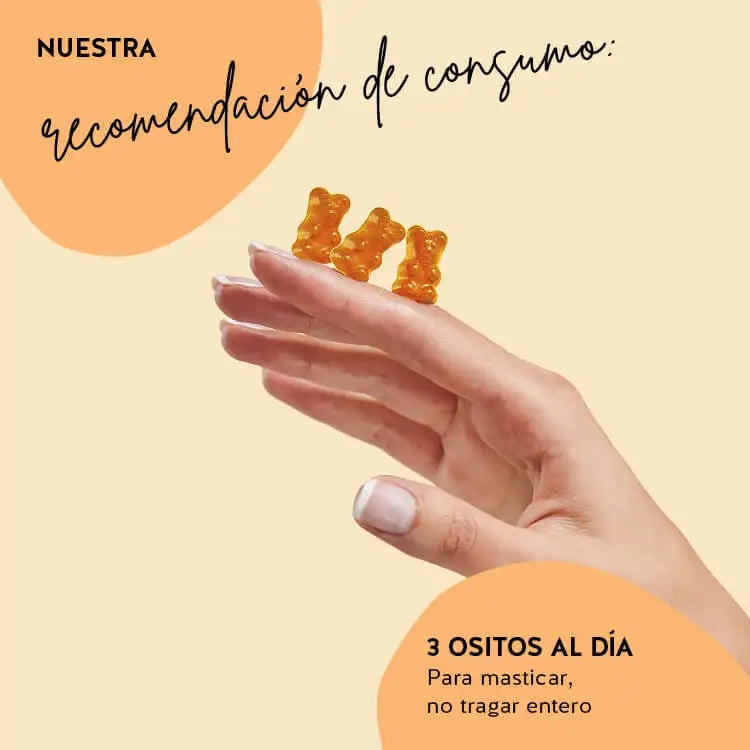 Este es el consumo recomendado de Spicy Girl Vitamins por Bears with Benefits