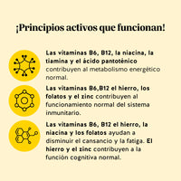 Bears with Benefits DAILY ROUTINE GREENS VITAMIN – ositos de gominola veganos sin azúcares añadidos con vitaminas B6 y B12 que contribuyen al metabolismo energético normal y ayudan a disminuir el cansancio y la fatiga, sabor natural a arándano y frambuesa