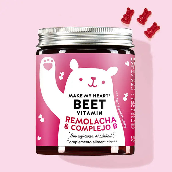 Imagen del producto You Make My Heart Beet. Un complemento alimenticio para el mantenimiento de la salud cardiovascular y más energía durante el día.