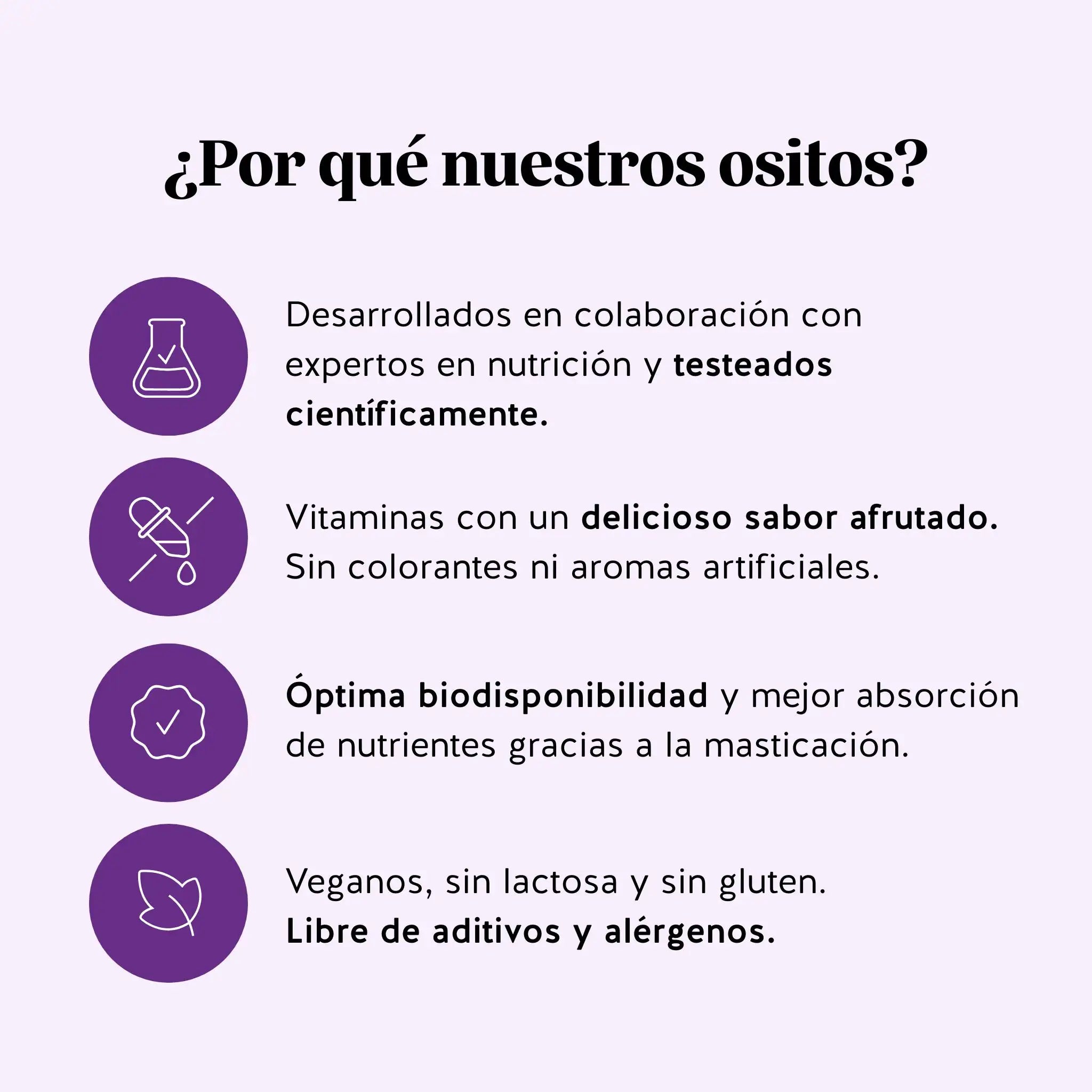 Bears with Benefits Femtastic PMS – Gominolas veganas sin azúcares añadidos con ingredientes botánicos y vitamina B6, desarrolladas especialmente para apoyar el bienestar femenino y el ciclo menstrual.