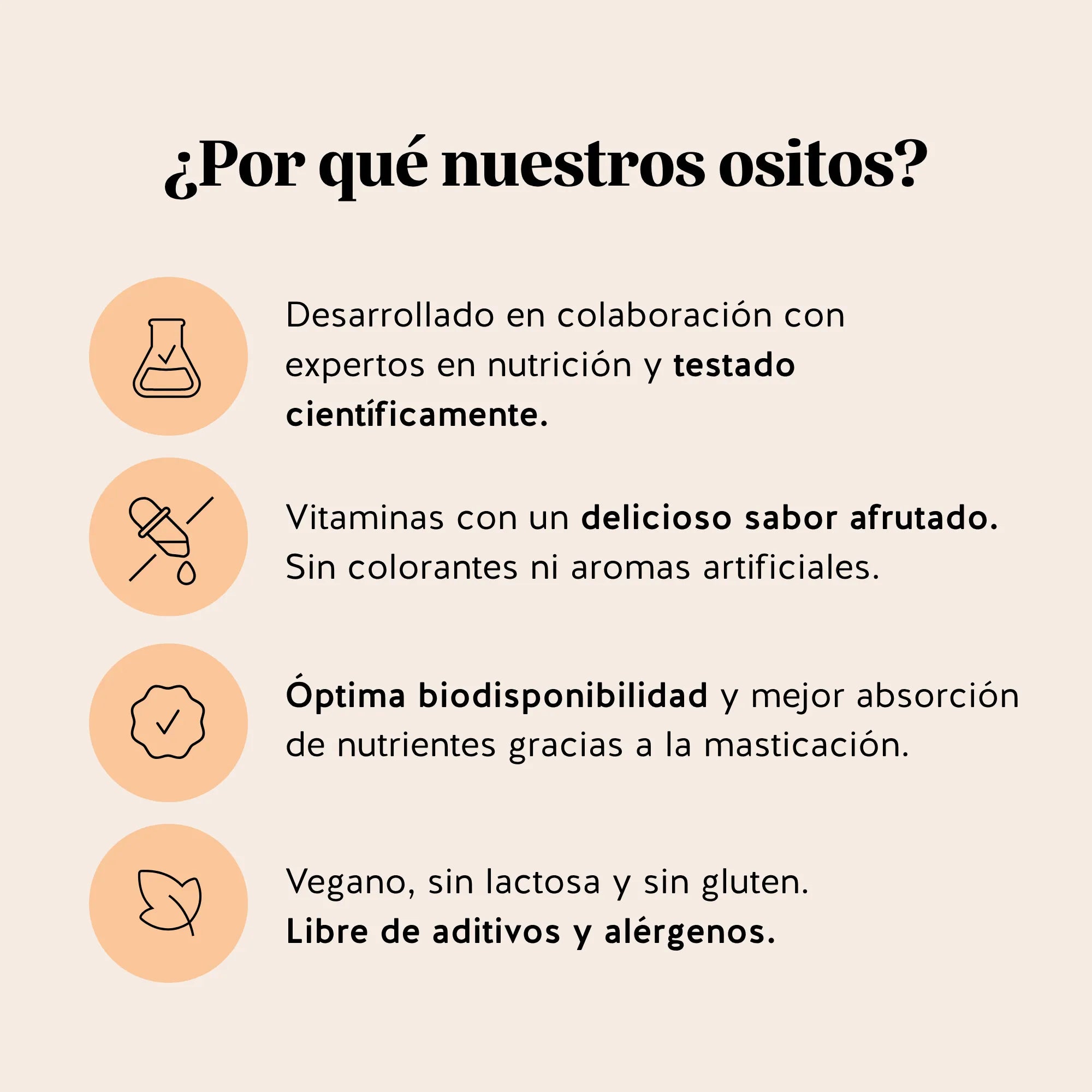 Bears with Benefits Golden Goddess Tan Vitamin Tanning* Complex – Gominolas veganas sin azúcar con betacaroteno, cobre y vitaminas antioxidantes, con sabor natural a naranja y mango para apoyar una piel radiante.

