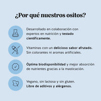 Bears with Benefits Super Snooze Sleep* – Gominolas veganas sin azúcar con melatonina, vitamina B6 y sabor natural a maracuyá para apoyar el descanso y la rutina antes de dormir.