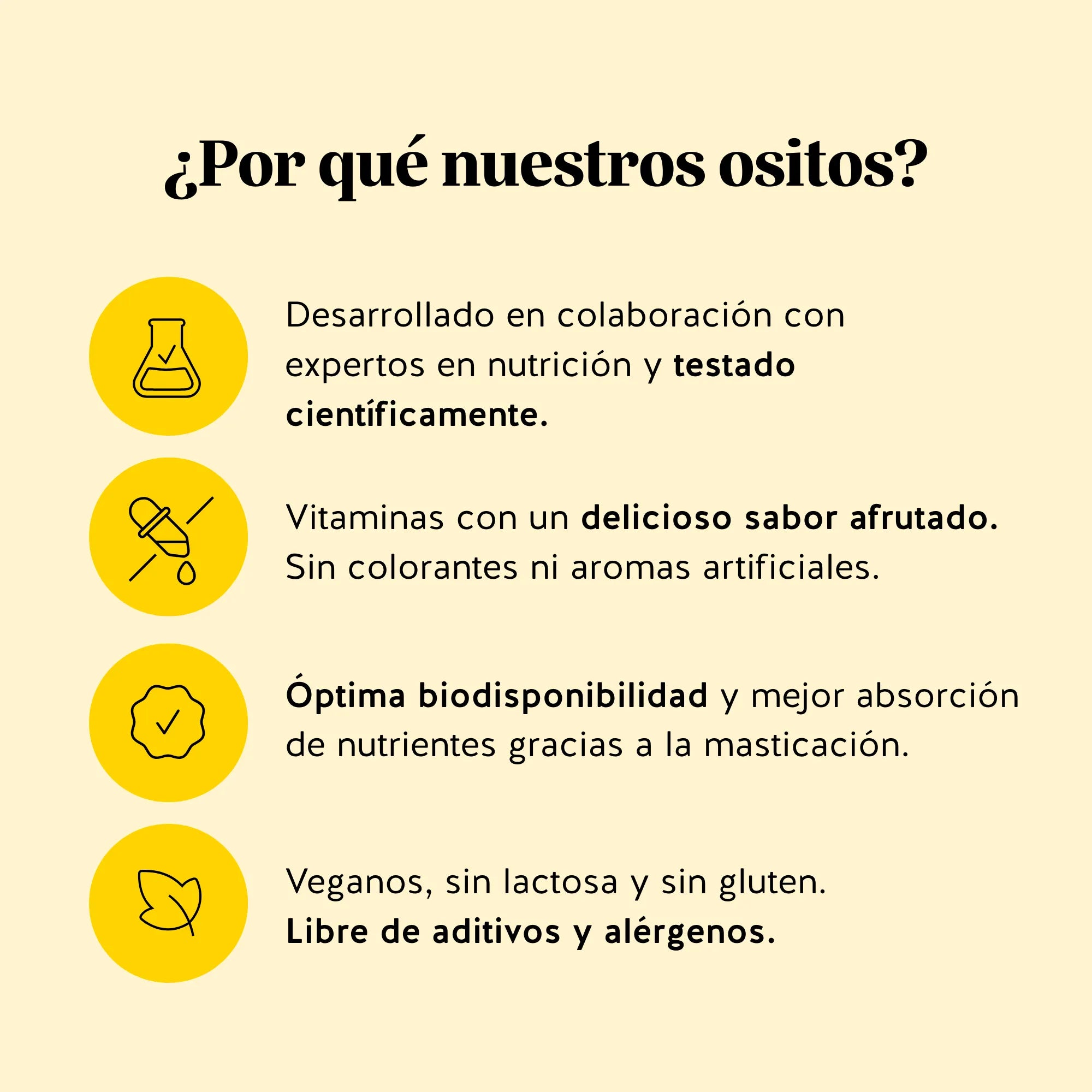 Razones para elegir las gominolas probióticas Rest & Digest Gut Flow de Bears with Benefits frente a otros suplementos digestivos.