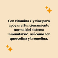Bears with Benefits Bye bye Sniff! RELIEF* COMPLEX – Gominolas para apoyar el sistema inmunitario y el bienestar de las vías respiratorias, ideales para la rutina diaria en épocas de cambios estacionales.