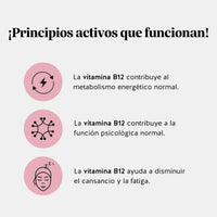 Bears with Benefits Daily Essentials Vitamina B12 – Gominolas con vitamina B12 que contribuye al metabolismo energético normal, a la función psicológica normal y a disminuir el cansancio y la fatiga.
