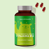 Esta foto muestra un envase del producto Daily Essential Bears Vitamina B12 de Bears with Benefits.
